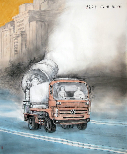 【甘肅全民戰(zhàn)“疫”】保衛(wèi)春天！蘭州榆中縣文藝界致敬“逆行者”