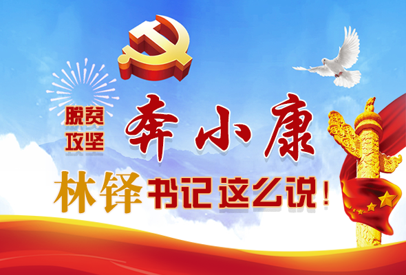 長圖|脫貧奔小康，林鐸書記這么說！