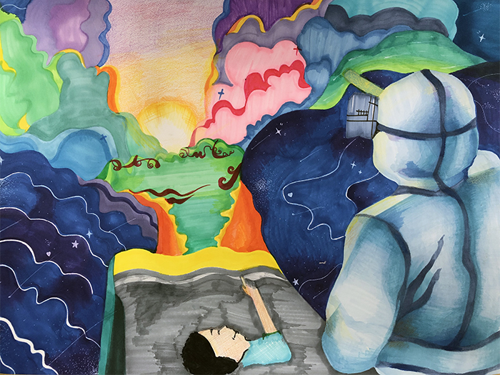 蘭州市第三屆青少年社會主義核心價值觀主題動漫設(shè)計作品征集評選展示（漫畫插畫 十八）