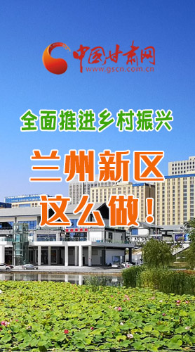 圖解|全面推進鄉(xiāng)村振興 蘭州新區(qū)這么做！