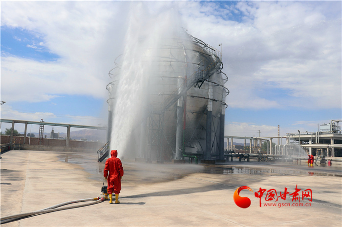 金昌：聯(lián)合演練提升?；吠话l(fā)事件處置能力