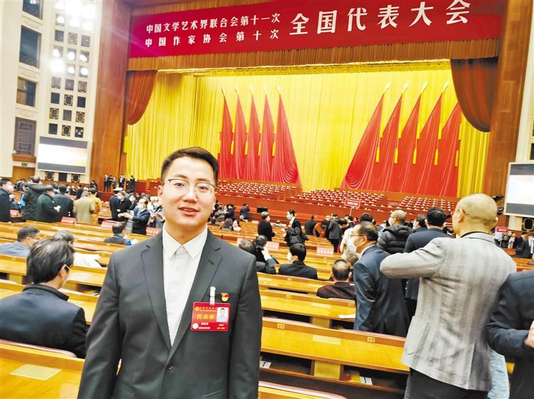 【聚焦2022甘肅兩會(huì)】網(wǎng)絡(luò)文學(xué)作家胡說：不負(fù)初心，寫有意義的文字