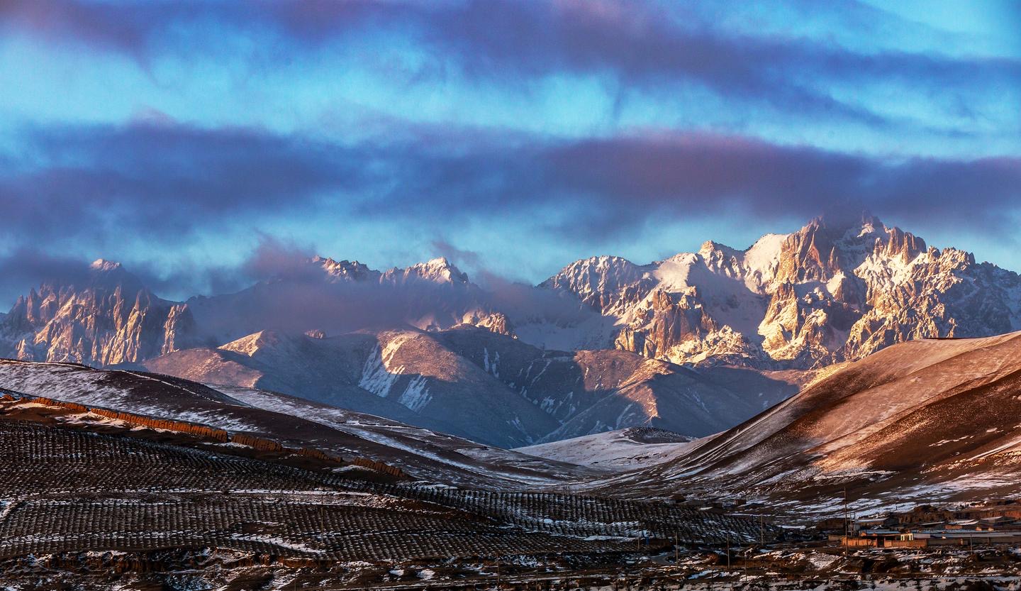【輪播】武威天祝:祁連山烏鞘嶺段雪后初霽 靜美如畫_fororder_7