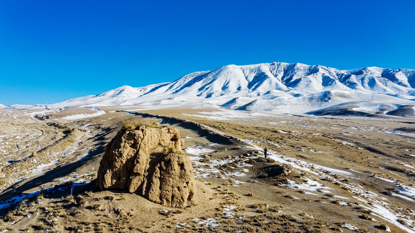 【輪播】武威天祝:祁連山烏鞘嶺段雪后初霽 靜美如畫_fororder_8