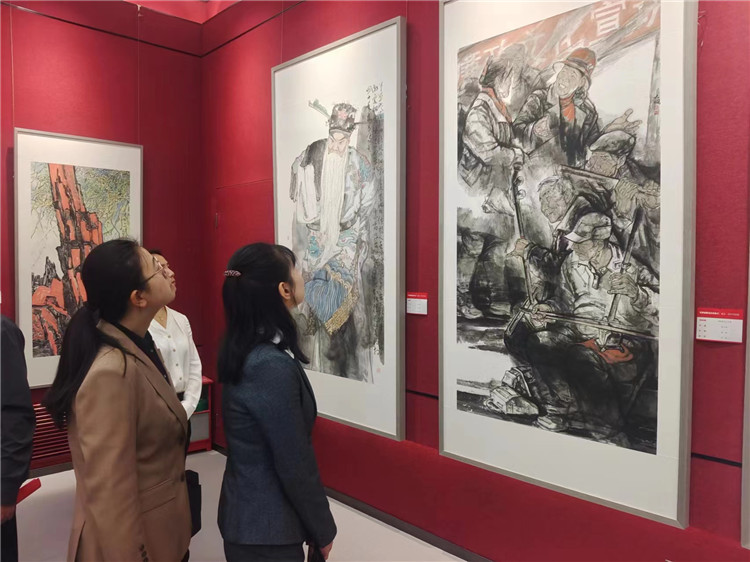 2023年5月，甘肅省紀(jì)委監(jiān)委機(jī)關(guān)、省委巡視辦、省文旅廳主辦，甘肅畫院承辦的甘肅省廉潔文化美術(shù)、書法、設(shè)計(jì)作品展開(kāi)展，逾萬(wàn)人參觀。.jpg