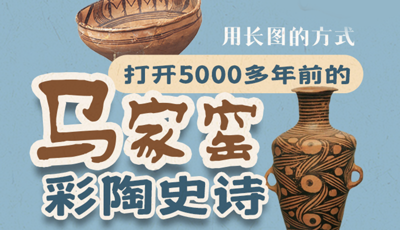 用長圖的方式，打開5000多年前的馬家窯彩陶史詩