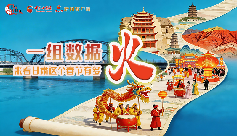 海報｜一組數(shù)據(jù)，來看甘肅這個春節(jié)有多火