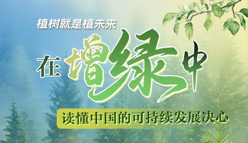 【理響中國 話隴點(diǎn)睛】植樹就是植未來，在增綠中讀懂中國的可持續(xù)發(fā)展決心