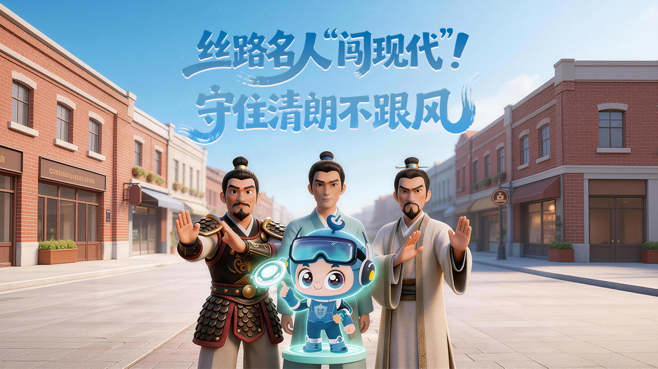 AI短視頻|絲路名人“闖現(xiàn)代”！守住清朗不跟風(fēng)